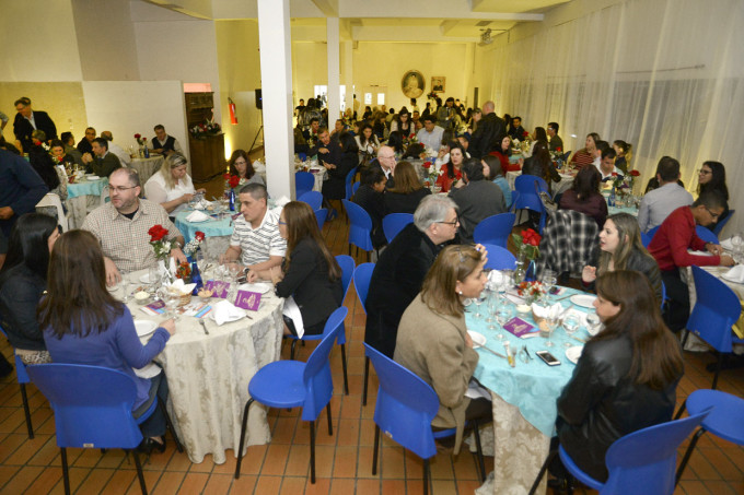 Na festa de lançamento, convidados degustaram alguns pratos do evento