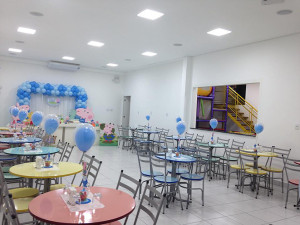 Área interna do Buffet Infantil Jujuba - Ponte São João